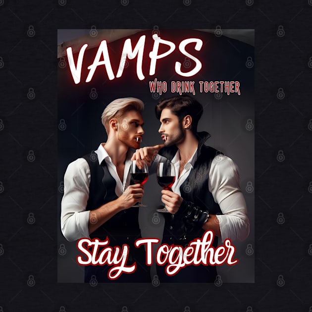 Vamps Who Drink Together, Stay Together v5 by GeekGirlsBazaar